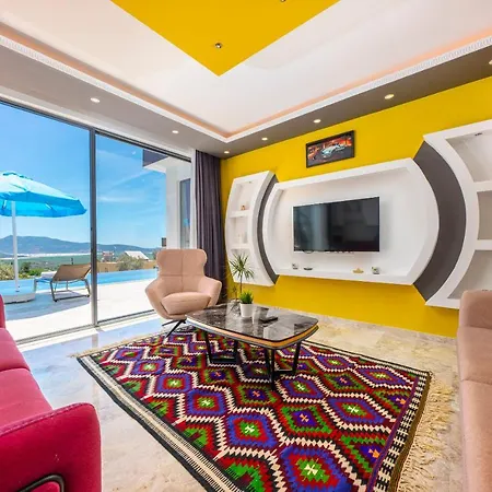 çınar 1-2 - 2 Bedroom With Jacuzzi In Kalkan Villa Kaş